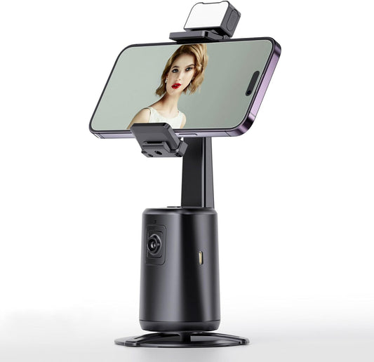 360 Rotation Auto Face Tracking Phone Stand Wireless