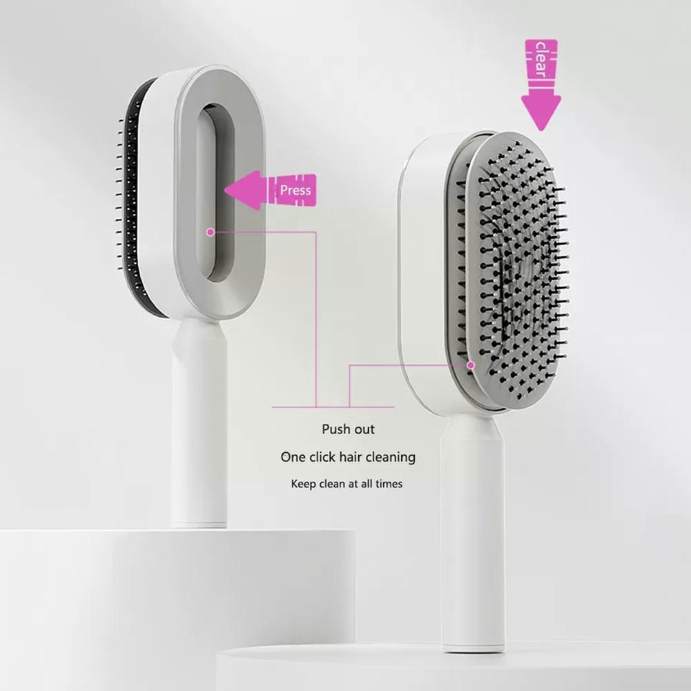 Self Cleaning 3D Air Cushion Massage Hairbrush