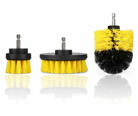 3pcs Drill Power Scrubber Brush Attachments