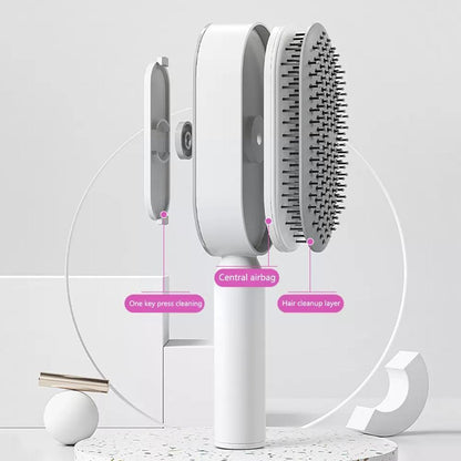 Self Cleaning 3D Air Cushion Massage Hairbrush