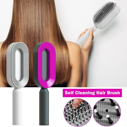 Self Cleaning 3D Air Cushion Massage Hairbrush