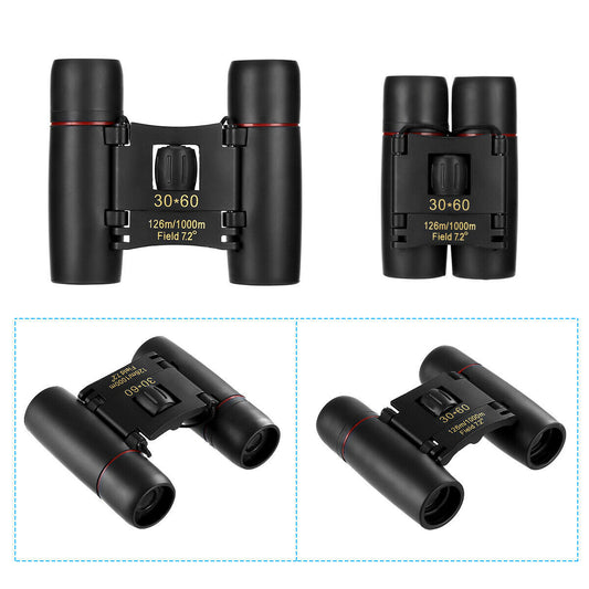 30x60 Compact Day/Night Vision Binoculars With Case