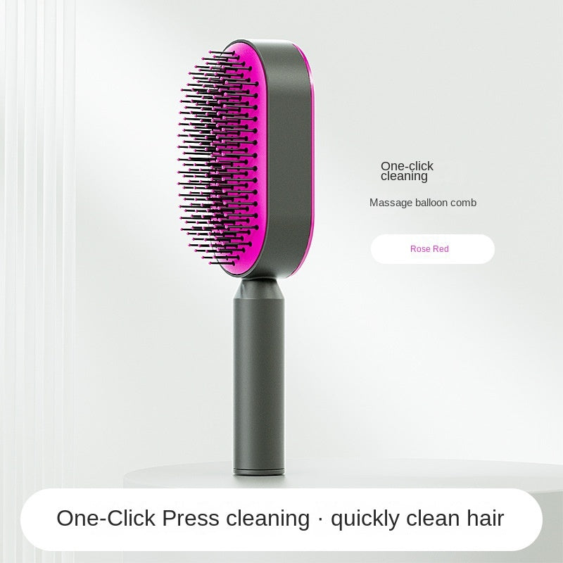 Self Cleaning 3D Air Cushion Massage Hairbrush